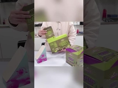 リサイクル可能なタック・トップ・ボックス 工芸品のゴロゴロ紙紙 梱包 紙箱