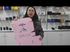 工業用宝石 紙メーラーボックス 折りたたむ クラフト 波紋メーラーボックス