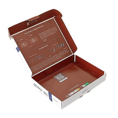 カラーフル カスタムプリントロゴ 送料紙 ギフトボックス 化粧品の梱包 300g CCNB フルート