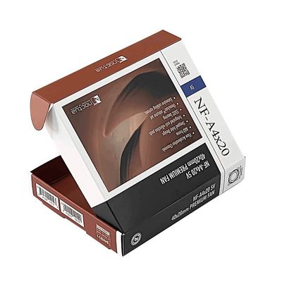 カラーフル カスタムプリントロゴ 送料紙 ギフトボックス 化粧品の梱包 300g CCNB フルート