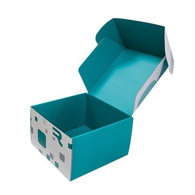 リサイクル可能 メーラー 送料箱 フラット パック クラフト 波紋 メーラー 箱