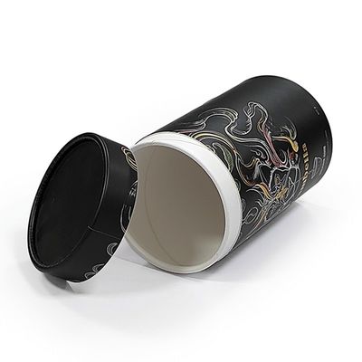 オーダーメイド ロゴ 丸い円筒状の缶詰 カードボード 円筒箱 化粧品用