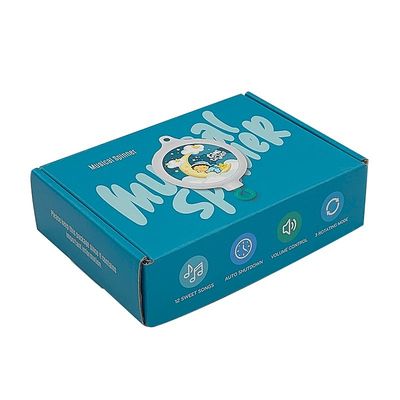 カスタマイズされた折り紙箱 カーフット 紙板 郵便包装箱