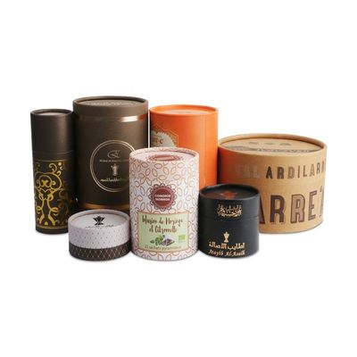 10ml 30ml 50ml チューブパッケージング ボックス 丸いシリンダー ろうそく 化粧品