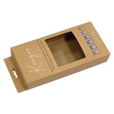パーソナル ハング タブ 紙 小売 ディスプレイ  CMYK プリント付き 梱包ボックス
