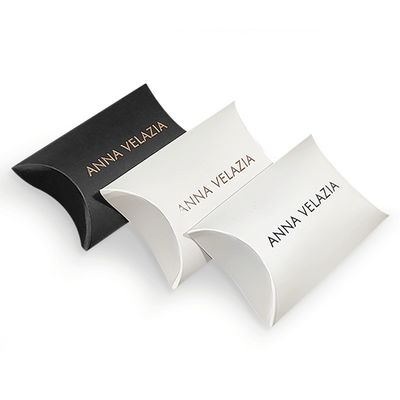 ホット・フォイル/UV/バーニッシュ 表面仕上げ 小型紙枕箱 結婚祝い用