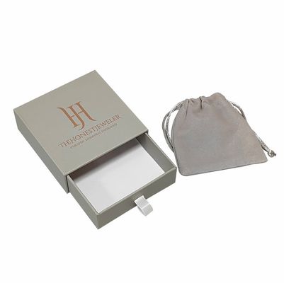 リサイクル可能な小さなスライディングジュエリーボックス 漆器 スライディングドラワー ギフトボックス
