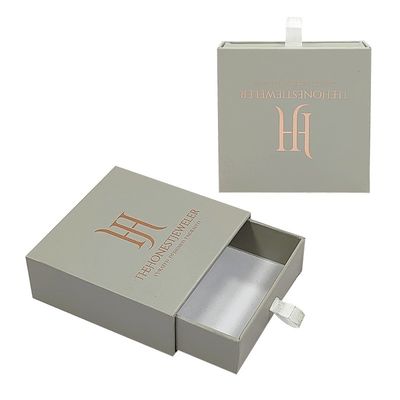 リサイクル可能な小さなスライディングジュエリーボックス 漆器 スライディングドラワー ギフトボックス