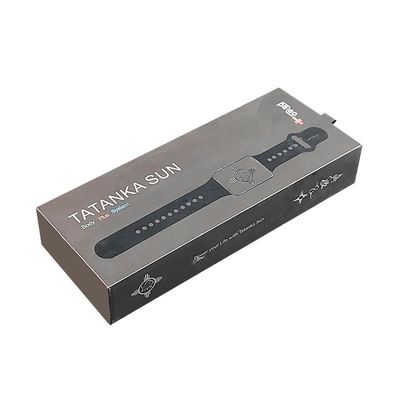 パーソナライズされた製造元からの時計のための光り輝くラミネーション紙時計の箱