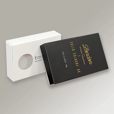 オーダーメイド ロゴ 石けん 花 プレゼント ボックス 印刷 石けん パッケージ 透明窓付き 紙箱