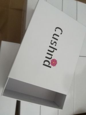 ホットスタンプリング ゴールドホイル紙 スライディングボックス レッド カスタム紙箱