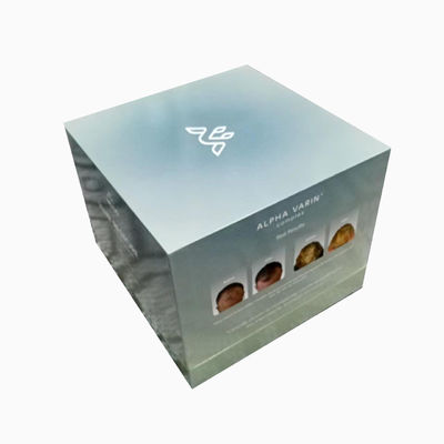 マットラミネーション カスタム ギフトボックス 皮膚ケア 化粧品 高級ファッション 高級