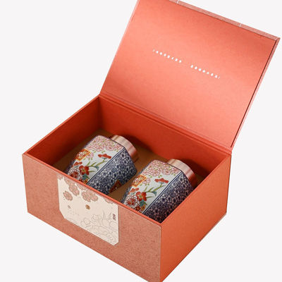 お茶 ギフト セット 梱包 コーヒー カップ 香り ろうそく ハチミツ 磁気 折りたたみ 開ける ギフト ボックス