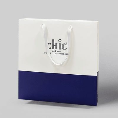 リボン アクセサリー パーソナル ロゴ 紙のハンドバッグ 小売 ショッピング ギフト 梱包 バッグ