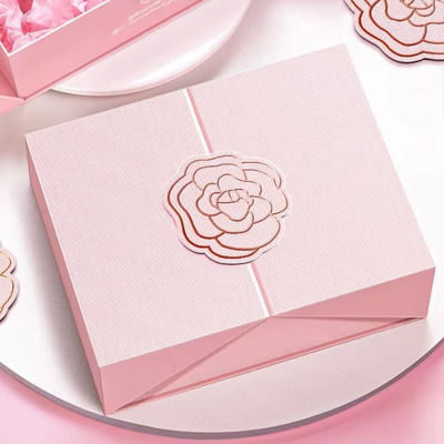 オーダーメイド 豪華 結婚式 ギフト ボックス 包装 蓋 ボックス 折りたたみ 結婚式 誕生日 プレゼント