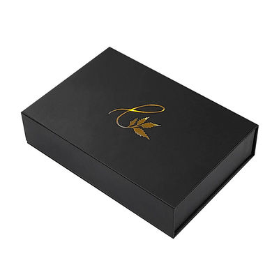 工場 卸売 オーダーメイド ロゴ ブラック マグネット マグネット 贅沢 梱包 折り紙 ビジネス ギフト ボックス