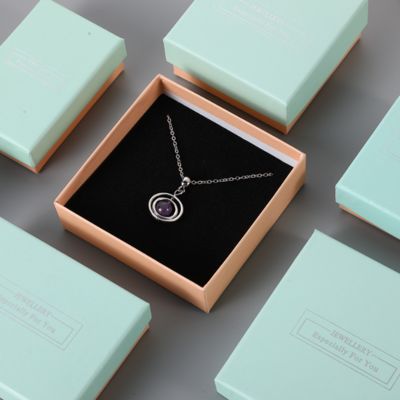 工場 オーダーメイド ロゴ ユニーク リサイクル 環境に優しい紙 宝石 ギフトパッケージ 贅沢 ファッション 女性 宝石 箱 パッケージ