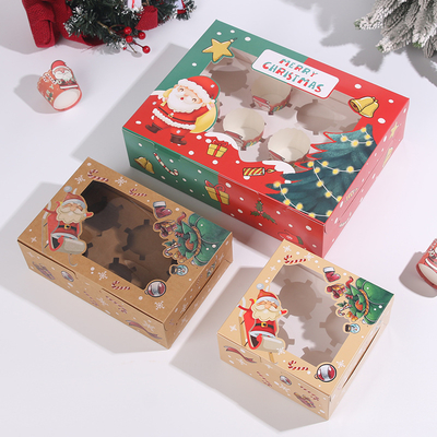 2025年豪華クリスマスホリデーギフトボックス クラフト紙包装 祝祭カスタム印刷ギフトボックス ホリデーシーズン用