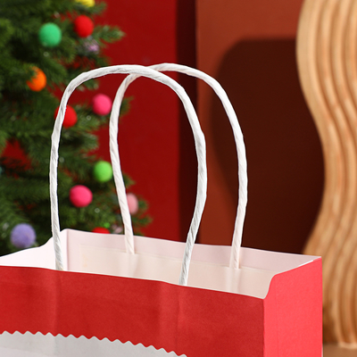 クリスマス キッズ ギフト バッグ リサイクル紙 サンタ 雪だるま クリスマス パーティー 記念品 卸売 ホリデー グッディー バッグ ギフト用