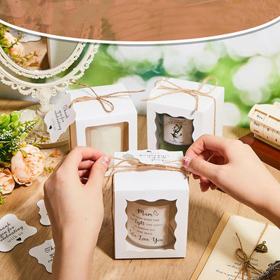 高級キャンドル用ギフトボックス印刷、エレガントで豪華なカスタムキャンドル包装箱