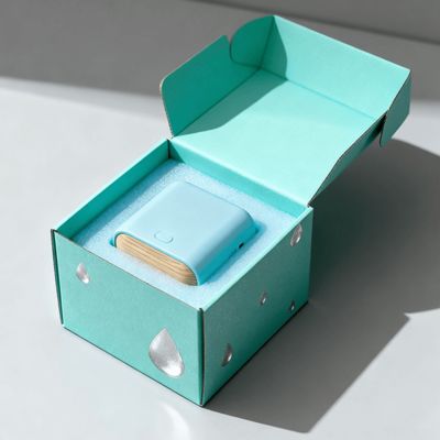 ロゴ付きの化粧品用カスタマイズされたパーソナライズされた高級カラフルな小型段ボール配送用メーラーボックス