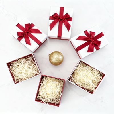 工場カスタム高級ギフトリジッドボックス、蓋付き、コート紙ボード、マットラミネート、エンボス加工、スタンピング、ギフト包装用