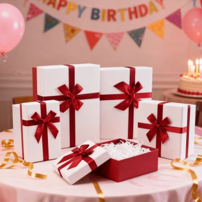 工場カスタム高級ギフトリジッドボックス、蓋付き、コート紙ボード、マットラミネート、エンボス加工、スタンピング、ギフト包装用