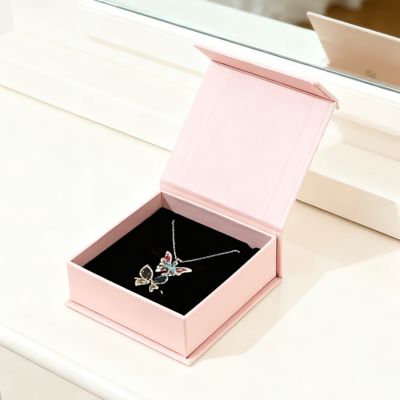 カスタムロゴ入り黒板紙マグネットボックスセット 小さな正方形のジュエリー、まつげ、メガネ用パッケージ