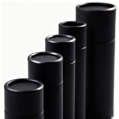 歯ブラシ、エッセンシャルオイル、キャンドル、コーヒー、お茶の包装用カスタム円筒形紙管、クラフト紙と段ボール素材