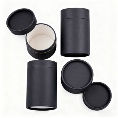 歯ブラシ、エッセンシャルオイル、キャンドル、コーヒー、お茶の包装用カスタム円筒形紙管、クラフト紙と段ボール素材