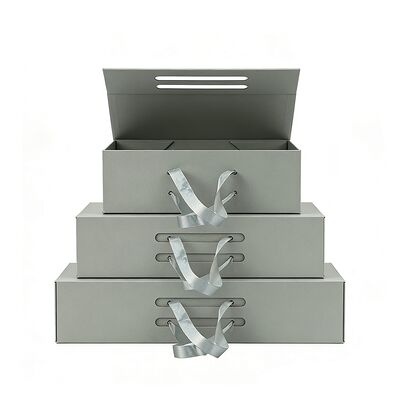 Custom Low Moq Eco-friendly Embossed Paper Boxes Magnetic Folding Gift Box for Chocolate Wine Jewelry Luxury Packaging