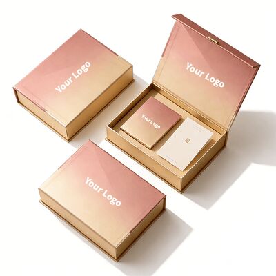 カスタムロゴ付き磁気ギフト包装箱 使い方説明書付きの化粧品のためのリサイクル可能な硬い折りたたむパッケージボックス