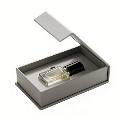 Custom Eco-friendly UV Printed Rigid Magnetic Closure Perfume Gift Box with Lid Structure for High End Paper Boxes