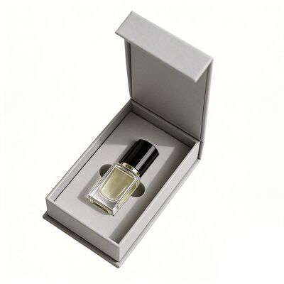 Custom Eco-friendly UV Printed Rigid Magnetic Closure Perfume Gift Box with Lid Structure for High End Paper Boxes
