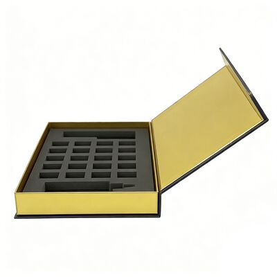 高級プレミアム磁気閉鎖フリップトップ硬質段ボールパッケージボックス化粧品用マット紙ギフトボックス