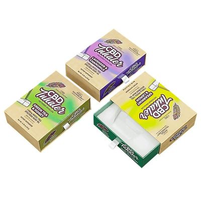 手作り 硬い紙の引き出し スライディングパッケージング ボックス 豪華箱 計量インハラー