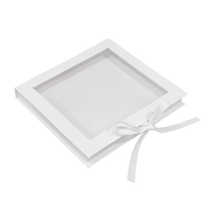 透明な窓付きの回転磁気閉塞ギフトボックス