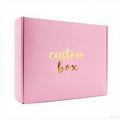 卸売 リサイクル可能なゴロゴロ紙 化粧品メールボックス 折りたたみ可能な電子商取引 送料箱 香水用毛穴マットラミネーション