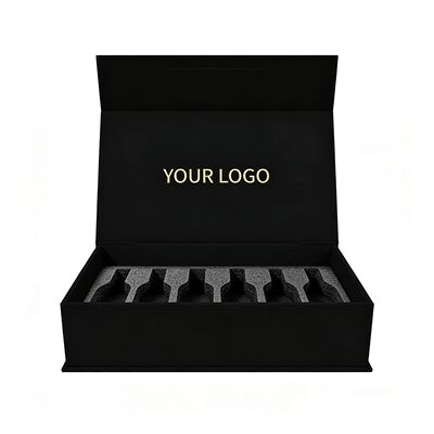 オーダーメイド エレガント紙箱 磁気蓋付き ギフトボックス ワインボトル 香水セット VIPカード